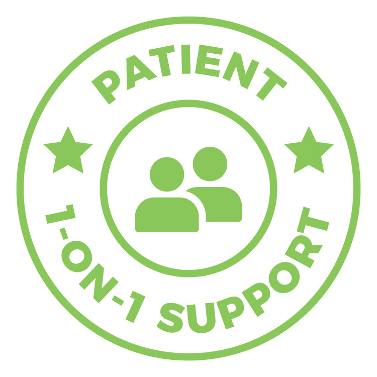 patient and support badge